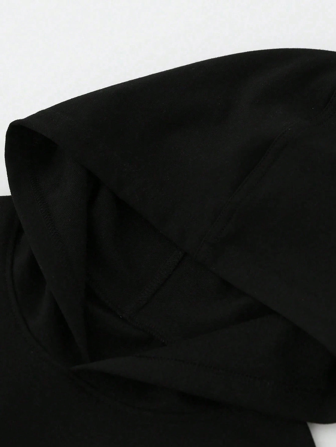 SHEIN هوديي بطباعة الرسالة للفتاة الصغيرة ، ملابس رياضية كاجوال أنيقة ، بلوزة رياضية