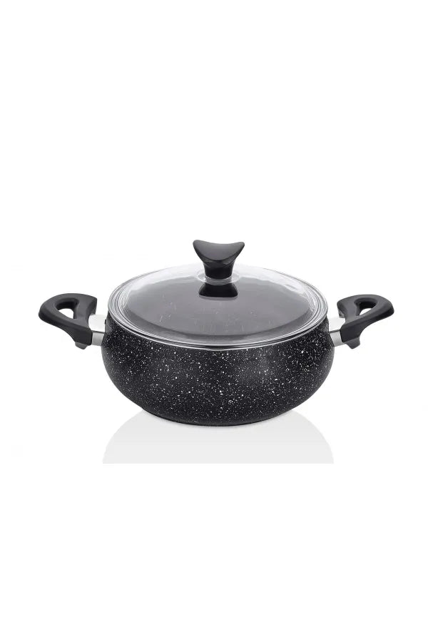 Taç Mastercook Tombik 7 Piece Set Black